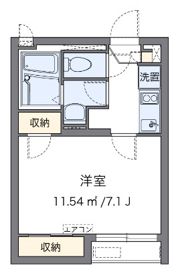 クレイノレーヴかえでの間取り画像