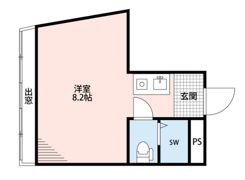 メゾン香川の間取り画像