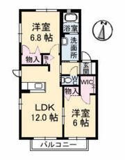 グランマスト府中本町 B棟の間取り画像