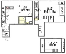 野方貸戸建の間取り画像