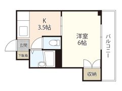 コーポ佐々木の間取り画像