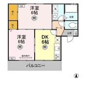 ユーハイツの間取り画像