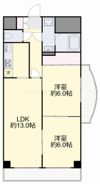 コロニアルリビング西島田ウエストタワーの間取り画像