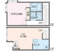 カーザ・カスターニャⅣの間取り画像