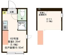 ハーモニーテラス永福Ⅱの間取り画像