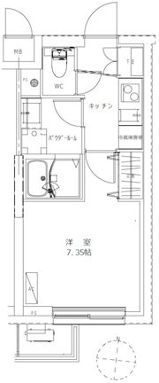 GENOVIA蕨の間取り画像