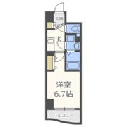セレニテ心斎橋グランデの間取り画像