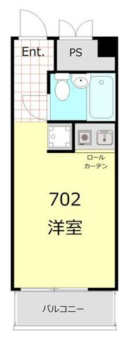 芝ハイツの間取り画像