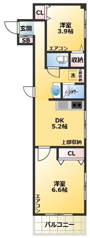 それいゆの間取り画像