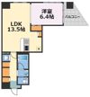 マジェスティ天満橋の間取り画像