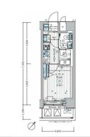リライア横濱関内の間取り画像
