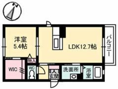 シャーメゾン段原山崎の間取り画像