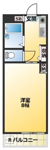 ソフィア薬師の間取り画像