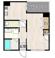 コスモスハイツの間取り画像