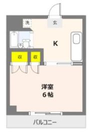 GSハイツ1の間取り画像