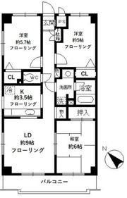 チェリーコート武蔵小金井の間取り画像