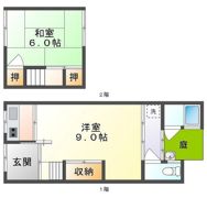 新京橋戸建の間取り画像