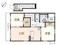 メゾン牛田本町の間取り画像