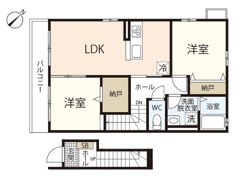 メゾン牛田本町の間取り画像