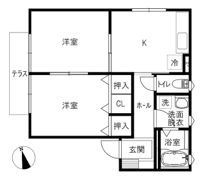 パルティーレ（大成町）の間取り画像