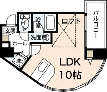 プロヴァンス東白島の間取り画像