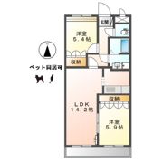 ペティハウス・ロベリアの間取り画像