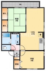 セジュール坂口 A棟の間取り画像