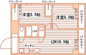ルラシオン阿由知通の間取り画像