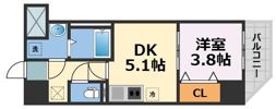 ARCA九条の間取り画像