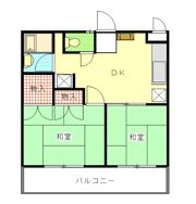 ヒルコーポ星野の間取り画像