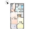 仮）阿見町阿見新築アパートの間取り画像