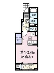 パフュームⅠの間取り画像