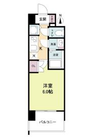 エス・キュート梅田東の間取り画像