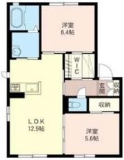 サンロワールBの間取り画像