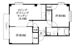 フォブール平田の間取り画像