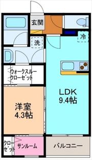 セントアースの間取り画像
