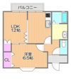 メゾン桜3号棟の間取り画像