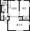 レトア絹香Aの間取り画像