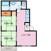 リトルKの間取り画像