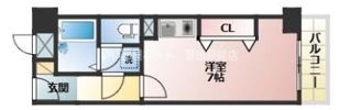ミシガンハウス浜大津の間取り画像
