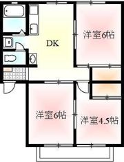 小倉ハイツAB棟の間取り画像