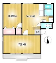 シティハイツの間取り画像
