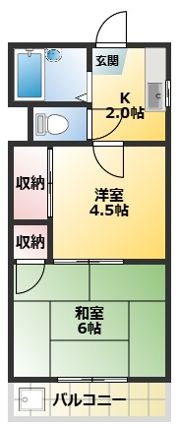 シティシャトレSYの間取り画像