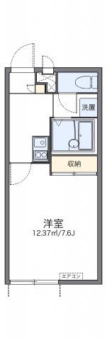 レオパレスけやき通りハイツの間取り画像