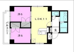 Kマンション No.6の間取り画像