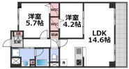 サン シエロ東今里の間取り画像
