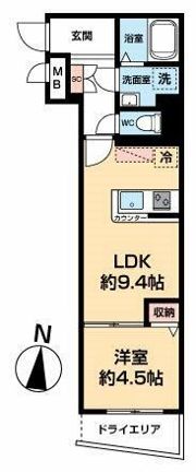NEXAS EBARAの間取り画像