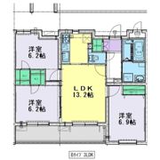 リベラ エレンシアの間取り画像