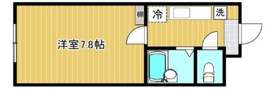 桑島ビルB棟の間取り画像