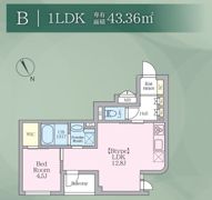 A-3 ASAGAYA Residenceの間取り画像